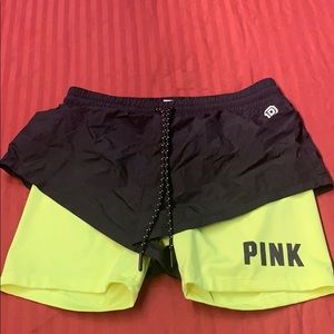 Pink exercise short